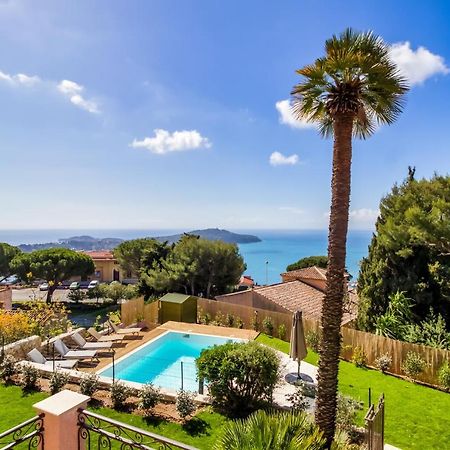 Stunning Seaview Villa. Villefranche Sur Mer Екстер'єр фото