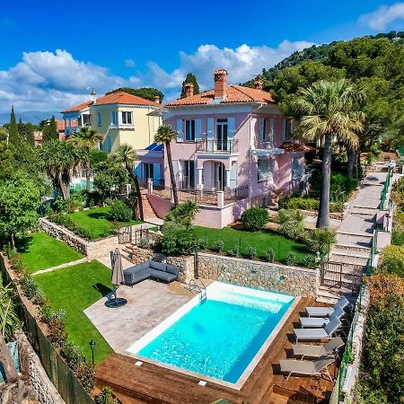 Stunning Seaview Villa. Villefranche Sur Mer Екстер'єр фото