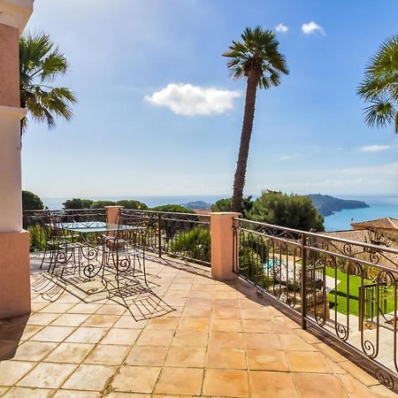 Stunning Seaview Villa. Villefranche Sur Mer Екстер'єр фото