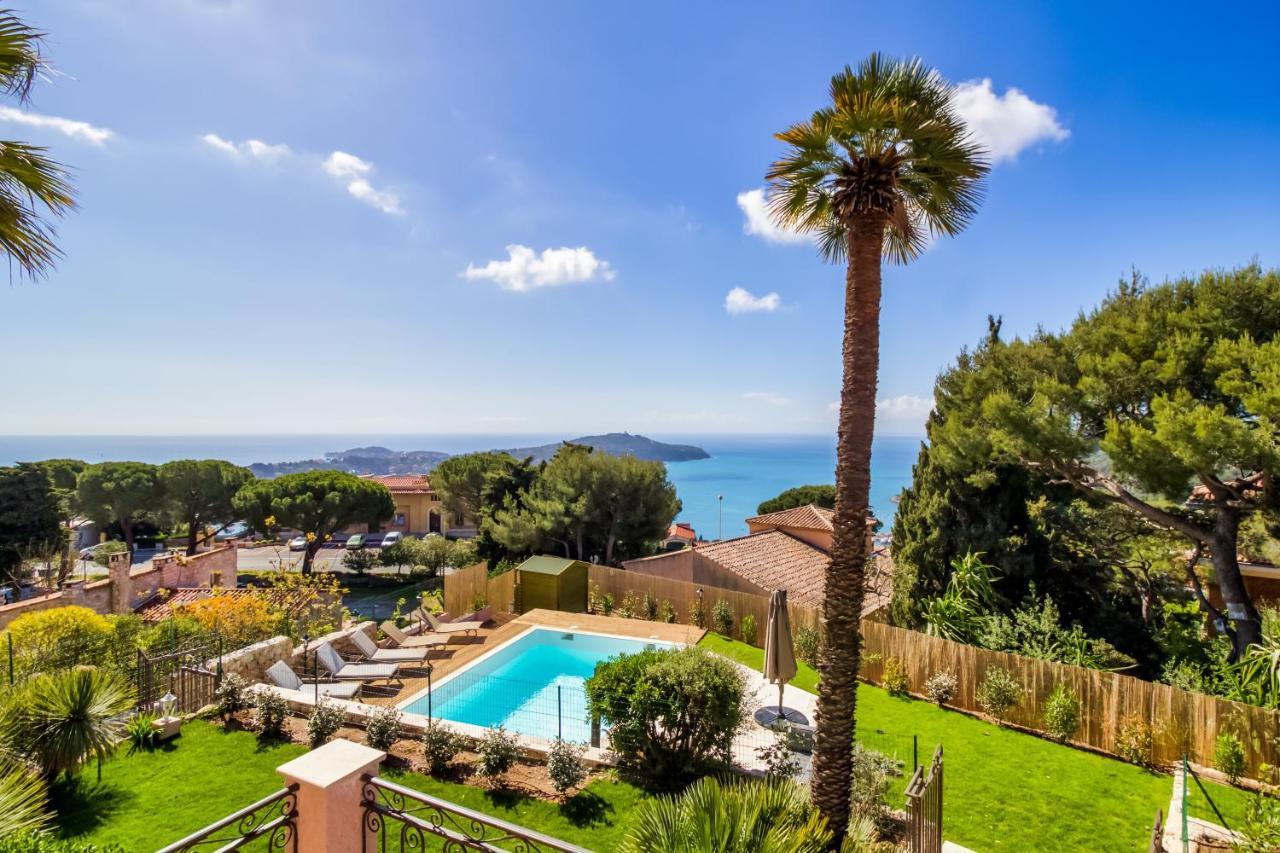 Stunning Seaview Villa. Villefranche Sur Mer Екстер'єр фото