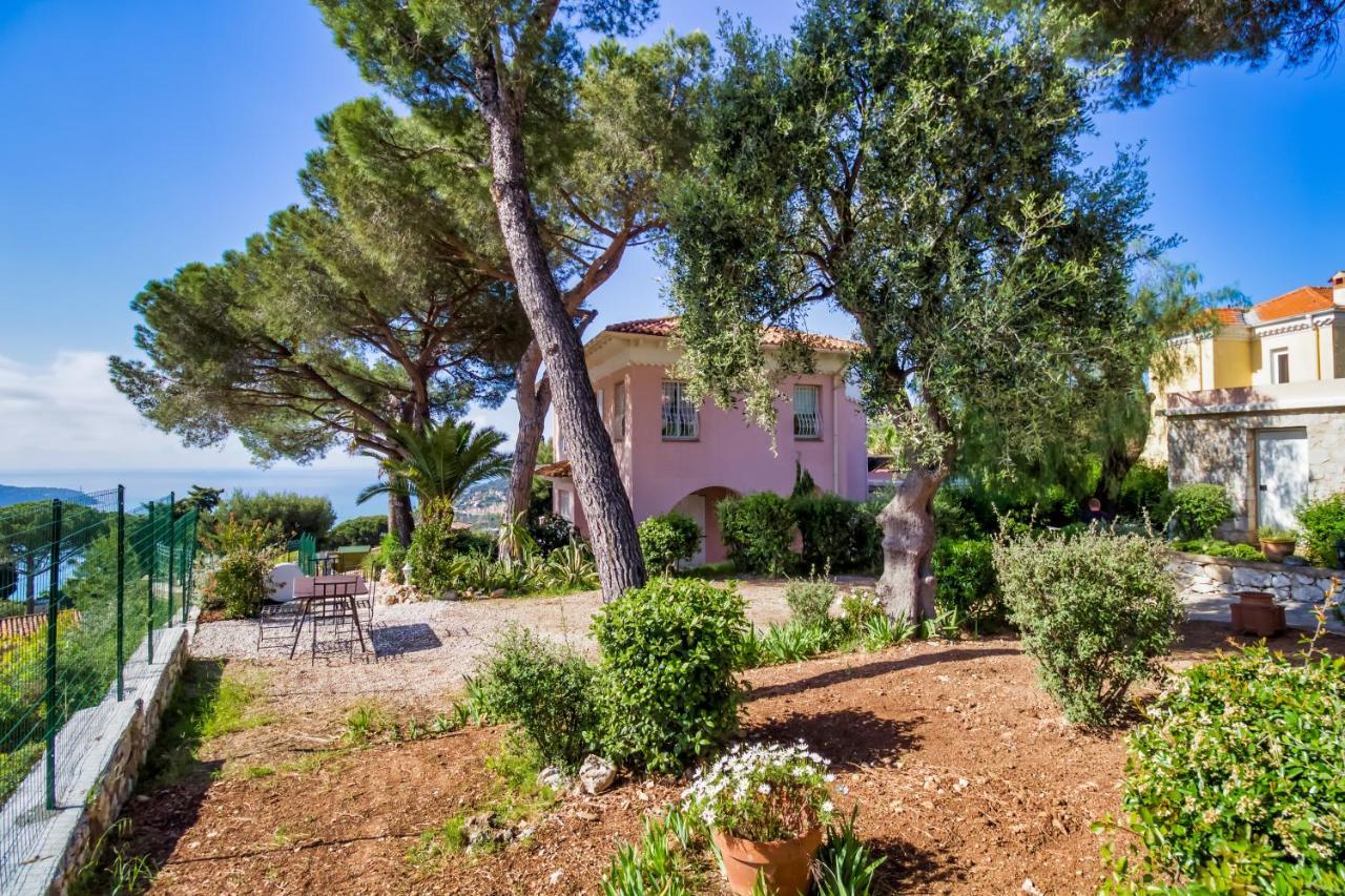Stunning Seaview Villa. Villefranche Sur Mer Екстер'єр фото