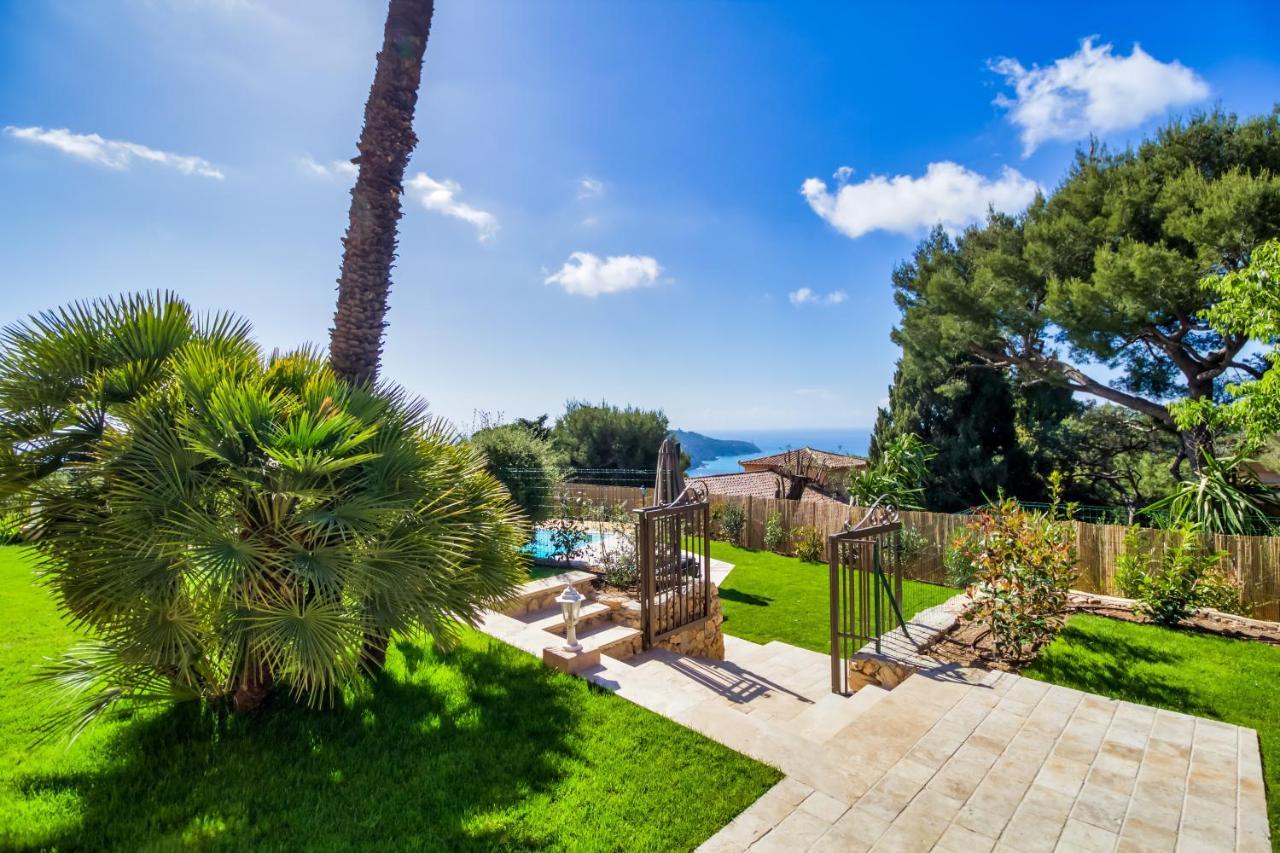 Stunning Seaview Villa. Villefranche Sur Mer Екстер'єр фото